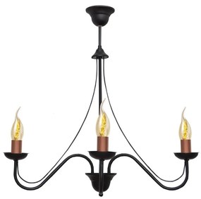 Csillár rúdon MALBO 3xE14/60W/230V