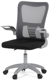 Gyerekszék állítható magassággal, szürke hálós háttámlával. KA-K2008 GREY