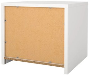 Fehér éjjeliszekrény Next – Tvilum