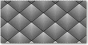 Konyhai panel Geometrikus háttér 100x50 cm Ragasztó