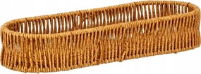 Ovális Téglalap Alakú Kenyér Kosár Kenyér Evőeszköz Asztalra 33x11,5x5,5cm