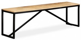 tömör mangófa pad 160 x 35 x 45 cm