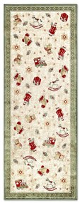 Zöld pamutkeverék futószőnyeg karácsonyi mintával 80x200 cm Toy's Delight Green Christmas – Villeroy&amp;Boch