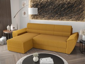 Sarok ülőgarnitúra Radiant L2 (sárga) (B). 1062228