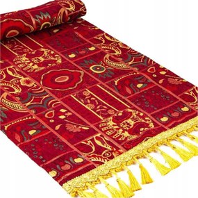 Abrosz Dekoratív Asztalterítő Török Keleti Mintás Puha Zsenília