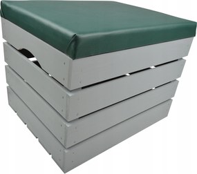 Fa Láda Puff Láda Tároló Ülőfelület Pl