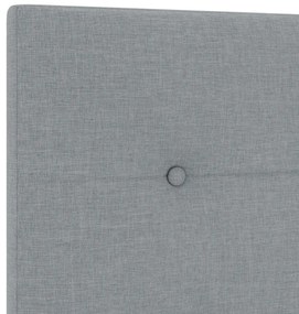 LED Fejtámla Fény Szürke 80 cm Szövet
