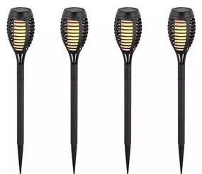 4x LED napelemes lámpa készlet, 4xLED/3,6V, 1xAAA, IP44, 100 mAh