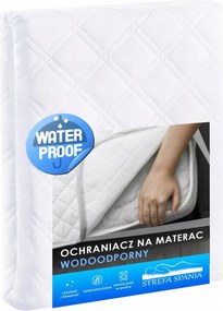 Matracvédő 120x200 cm, vízálló, steppelt, lengyel Strefa Spania