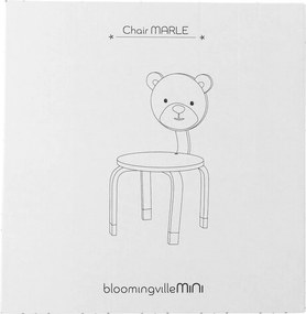 Barna gyerek szék Marle – Bloomingville Mini