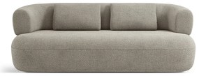 Világosszürke buklé kanapé 178 cm Jenny – Micadoni Home