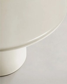 Beton kerek kerti dohányzóasztal ø 110 cm Albanella – Kave Home