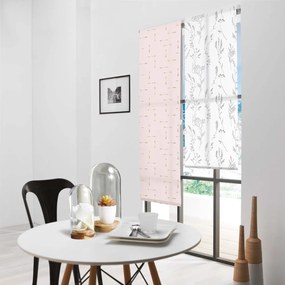 Fehér textil roló 120x180 cm Forelista – douceur d'intérieur