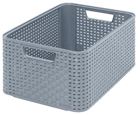 Style szürke tárolókosár, 18 l - Curver