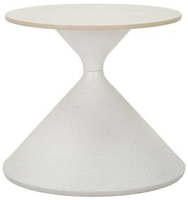 Kerek tárolóasztal kerámia asztallappal ø 45 cm Fush – Mauro Ferretti