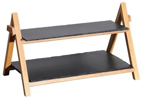 Kesper 38118 Palackos polcos szekrény, 2 polc, 45x 27 x 24 cm