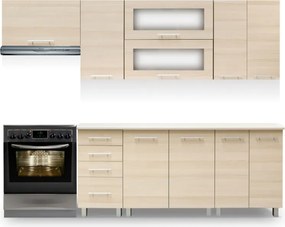 Anton Konyha 240 cm - sonoma