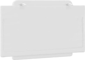 fehér műbőr fejtámla párna Zadar 90 cm