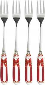 Karácsonyi desszertvilla süteményekhez 4 db Easy Life díszvilla