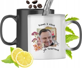 Duda András Színváltó Mágikus Bögre fényképes nyomtatással