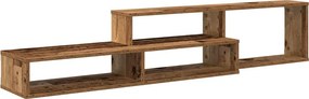 vidaXL FaliTVÁllvány 150x25x28,5cm Faanyag
