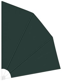 Erkély adatvédelmi képernyő Sötétzöld 210 x 210 cm szövet