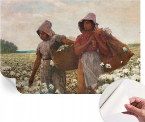 Design fali fotótapéta öntapadós munka a mezőn 104x70 cm