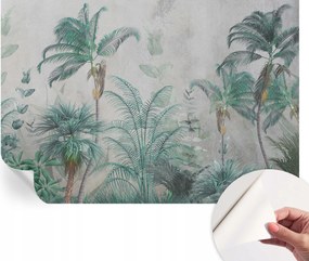 DekoratĂv öntapadĂłs fotĂłtapĂ©ta HĂĄlĂłszobĂĄba Egzotikus oĂĄzis 152x104 cm