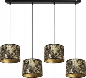 Mennyezeti Lámpa Lógó Csillár Lámpabúra Glamour Arany Modern Díszléc