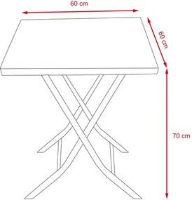 Avenberg BOLOGNA Összecsukható rattan szett - Antracit