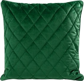 Dekoratív párnahuzat VELVET-28 50x50 Eurofirany sötétzöld