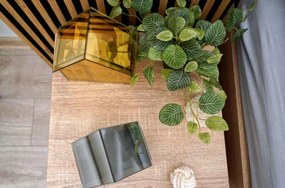 LED skleněný domeček ELITE, šedý - více velikostí Méret: S