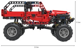 COGO® 5801 | lego-technic-kompatibilis építőjáték | 501 db építőkocka | Racing terepjáró jeep