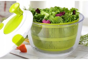Zöldség, gyümölcs és saláta centrifuga, műanyag, 5 literes kapacitás