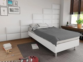 Kárpitozott fali panel Pazara 60x30 (öko-bőr soft 017 (fehér). 1054371