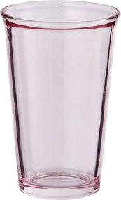 GALET üveg pohár 340 ml rózsaszín