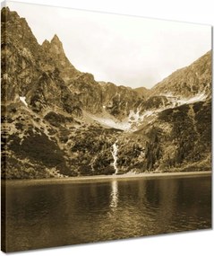 Vászonkép 40x40 Tátra Lengyel hegyek Kilátás