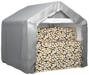 szürke galvanizált acél tárolósátor 180 x 180 cm