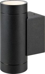MARKSLÖJD 107916 PIPE Modern Kültéri Fali Lámpa Fekete GU10 IP44