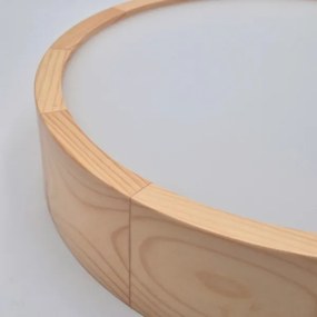 NATURAL mennyezeti lámpa 2xE27/60W/230V, 37 cm fenyő