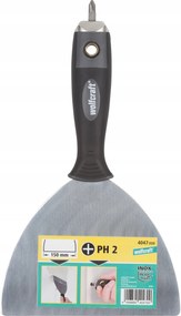 Glettelő spatula 150mm Wolfcraft PH2 végű bittel