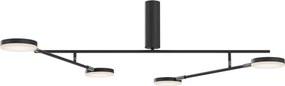 MAYTONI MOD070CL-L30B3K FAD Modern Mennyezeti Lámpa Fekete LED IP20