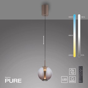 Paul Neuhaus modern függeszték pure infinity barna pln2220-97