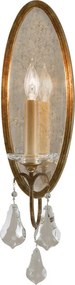 ELSTEAD FE-VALENTINA1 VALENTINA Kristály Fali Lámpa Antik bronz E14 IP20