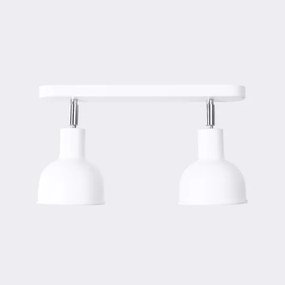 Sollux SL.1314 - Spotlámpa ELBA 2xE27/15W/230V fehér