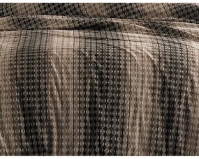 BedTex Pamut ágynemét Oberon barna, 220 x 200 cm,2 db 70 x 90 cm