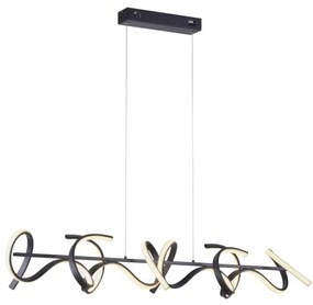 Leuchten Direkt 19033-18 - LED Szabályozható csillár zsinóron CURLS 4xLED/10,2W/230V