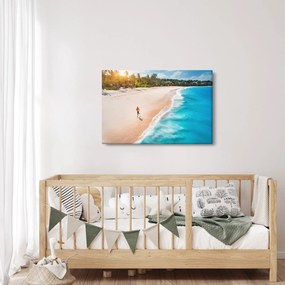 Kép - Strandfutás (90x60 cm)