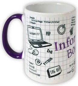 Teásbögre, informatika mintával, 32 cl (KHPU250)