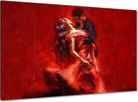 Vászonkép 100x70 Forró tánc Nő